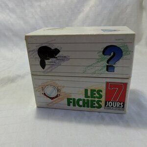 Vintage Recipe Cards 7 Days Theme: Weekly News Cards and box